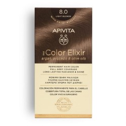 Apivita My Color Elixir Kit Βαφή Μαλλιών No 8.0 Ξανθό Ανοιχτό
